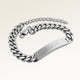 Bar necklace with personalized engraving of text on back
